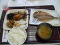 朝食はバイキング