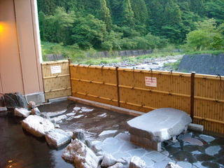 露天から見た景色