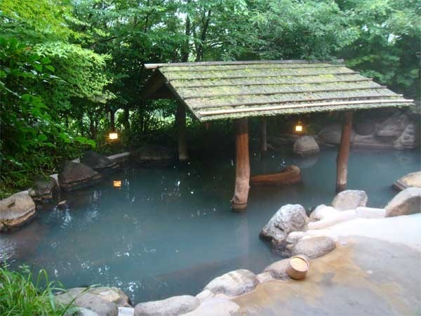 森の湯　露天風呂
