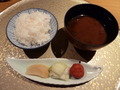 夕食　～ご飯と汁物～
