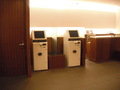 自動チェックイン機