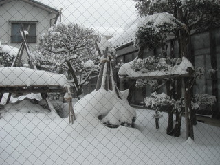 喫煙場所からの景色