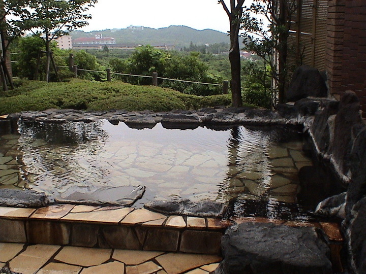 露天風呂です