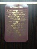 写真クチコミ:各階のインフォーメション