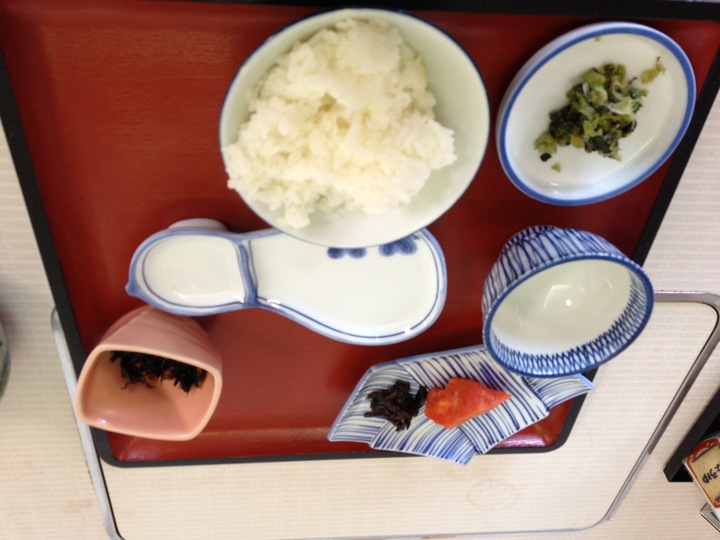 太平温泉　朝食です。
